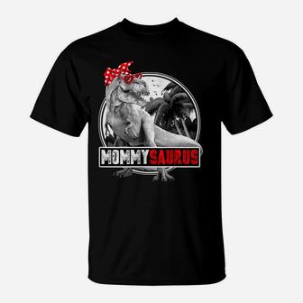 Womens Mommysaurus Shirt Mothers Day Gift T-Rex Mom Dinosaur T-Shirt | Crazezy CA