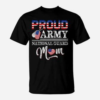 Womens Proud Army National Guard Mom T-Shirt | Crazezy