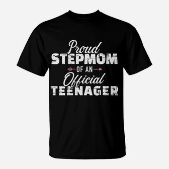 Womens Proud Bonus Mom Of An Teenager 13Th Birthday T-Shirt | Crazezy AU