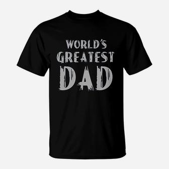 World Greatest Dad T-Shirt | Crazezy