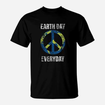 World Peace Climate Change Earth Day T-Shirt | Crazezy CA