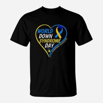 World Syndrome Day Syndrome Awareness T-Shirt | Crazezy DE