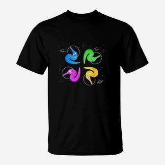 Worms On A String In The Space T-Shirt | Crazezy