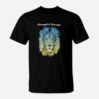 Yahuda Gear Strength N Courage T-Shirt | Crazezy DE