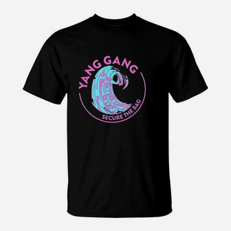 Yang Gang Secure The Bag Streetwear T-Shirt | Crazezy