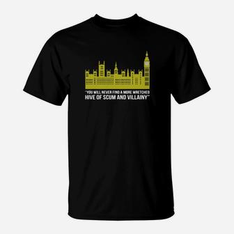 You Will Never Find A More Wretched Hive Of Scum And Villainy T-Shirt - Monsterry UK