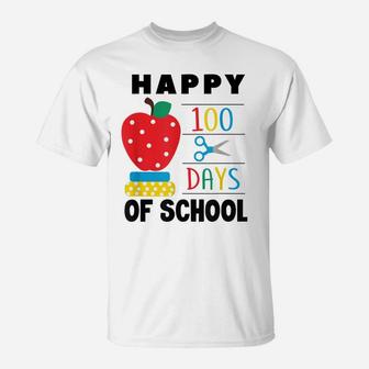 100Th Day Of School For Teachers Kids , Happy 100 Days T-Shirt | Crazezy DE