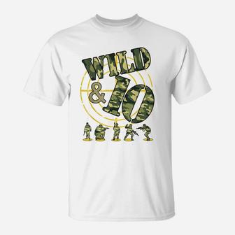 10Th Birthday Boy Camouflage-Ten Years Old T-Shirt Army Kids T-Shirt | Crazezy