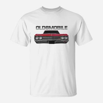 1965 Olds 442 Two Side Red T-Shirt - Thegiftio UK