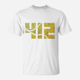 412 Pittsburgh Map T-Shirt | Crazezy DE