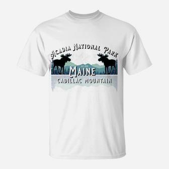 Acadia National Park Maine Usa Mount Desert Island Souvenir T-Shirt | Crazezy DE