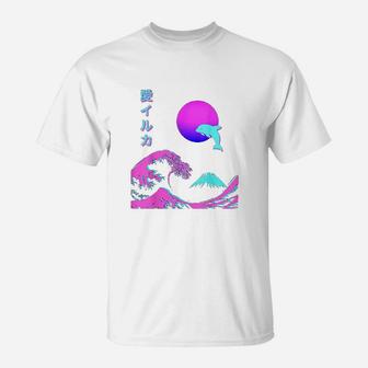 Aesthetic Japanese Writing T-Shirt | Crazezy AU