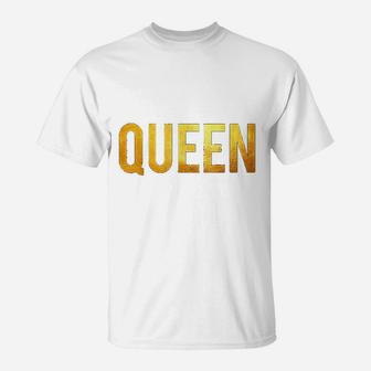 African Queen Woman Afro Black History Month T-Shirt - Thegiftio UK