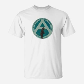 Appalachian Trail Marker Bear National Scenic Trail T-Shirt - Thegiftio UK