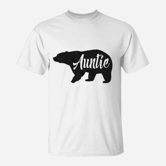 Auntie Bear T-Shirt | Crazezy