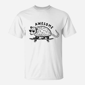 Awesome Possum Animal Lover T-Shirt | Crazezy
