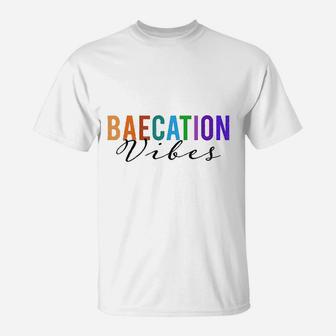 Baecation Vibes T-Shirt - Thegiftio UK