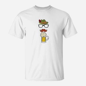 Bavarian Alpine Hat Funny German Beer Drinking Oktoberfest T-Shirt - Thegiftio UK