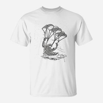 Be Free Clothing Swooping Skydiving T-Shirt | Crazezy