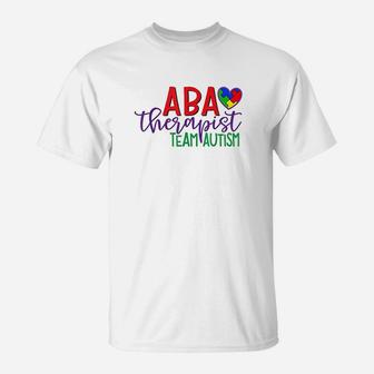 Behavior Therapist Cute Aba Therapy T-Shirt - Thegiftio UK