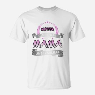 Beschränkung Mama Unbahlbar T-Shirt - Seseable