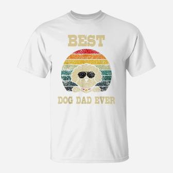 Best Dog Dad Ever - Funny Bichon Frise Dog Bichon Tenerife T-Shirt | Crazezy