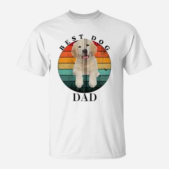 Best Dog Dad Golden Retriever Love 2 Zip Hoodie T-Shirt | Crazezy UK