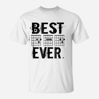 Best Guitar Chord Saying Dad Ever T-Shirt | Crazezy CA