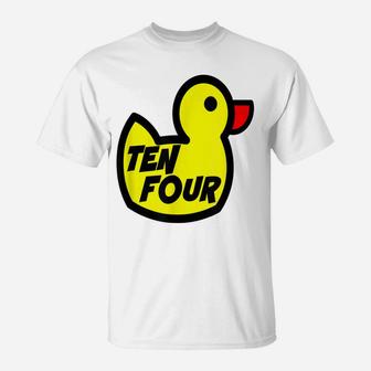 Big Ten Four Rubber Duck Convoy Trucker Gift T-Shirt | Crazezy DE