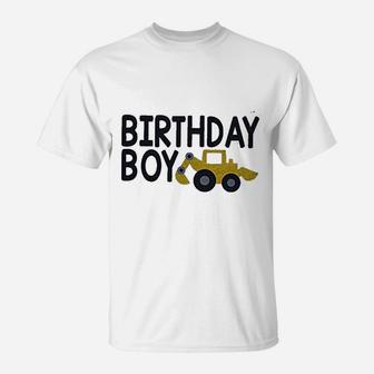 Birthday Boy Construction T-Shirt | Crazezy AU