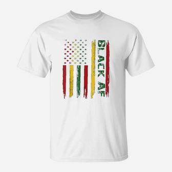 Black Af Black History Month African American Gift T-Shirt | Crazezy