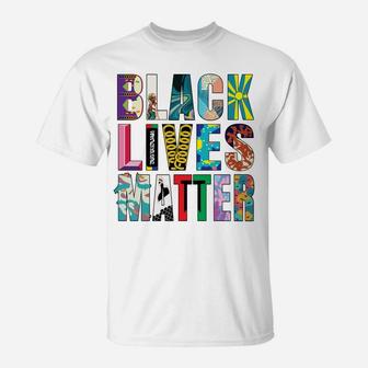 Black Lives Matter - Celebrate Diversity T-Shirt | Crazezy