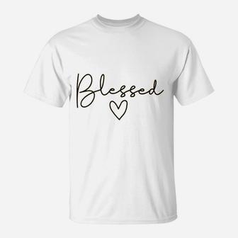 Blessed Heart T-Shirt | Crazezy