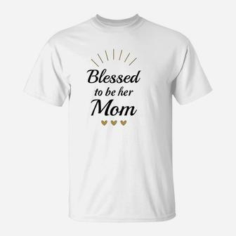 Blessed Mommy Me Mom T-Shirt | Crazezy