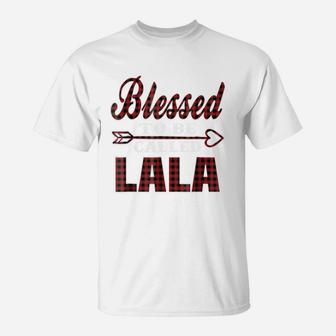 Blessed To Be Called Lala T-Shirt - Thegiftio UK