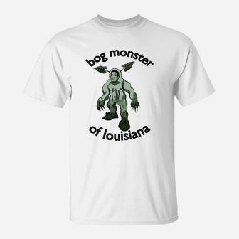 Bog Monster Of Louisiana T-Shirt - Thegiftio UK