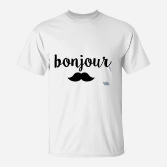 Bonjour T-Shirt - Thegiftio UK