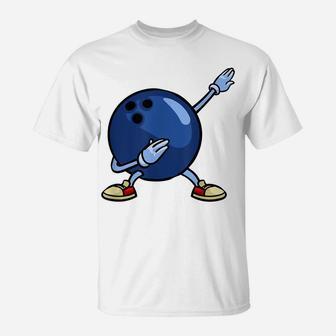 Bowling Ball Gift Pin Men Women Kids Youth Mom Alley T-Shirt | Crazezy