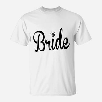 Bride Gift For Wedding Party T-Shirt | Crazezy DE