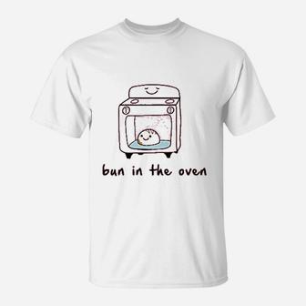Bun In The Oven T-Shirt - Thegiftio UK