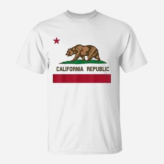 California State Flag T-Shirt | Crazezy UK