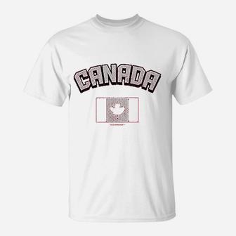 Canadian Flag T-Shirt | Crazezy AU