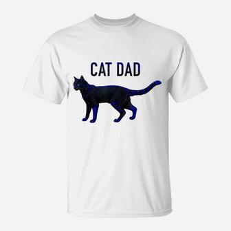 Cat Dad Gifts Fathers Day For Best Cat Dad Ever Men Daddy T-Shirt | Crazezy AU
