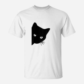 Cat Lover Ladies Spy Cat T-Shirt - Thegiftio UK