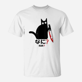 Cat Nani Black Cat T-Shirt | Crazezy
