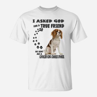 Cavalier King Charles Spaniel Quote Mom, Ckcs Dad, Cavie Dog T-Shirt | Crazezy
