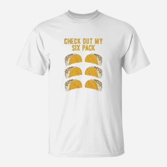 Check Out My Six Pack T-Shirt | Crazezy UK
