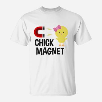 Chick Magnet Cute Tee For Boys Funny Easter Boys T-Shirt - Thegiftio