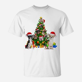 Chihuahua Christmas Tree X-Mas Gift Sweatshirt T-Shirt | Crazezy