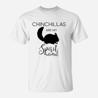 Chinchilla Spirit Animal T-Shirt - Thegiftio UK